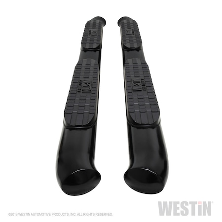 Westin Automotive 05-C TACOMA ACCESS CAB BLACK PRO TRAXX 4 OVAL NERF STEP BARS 21-22675